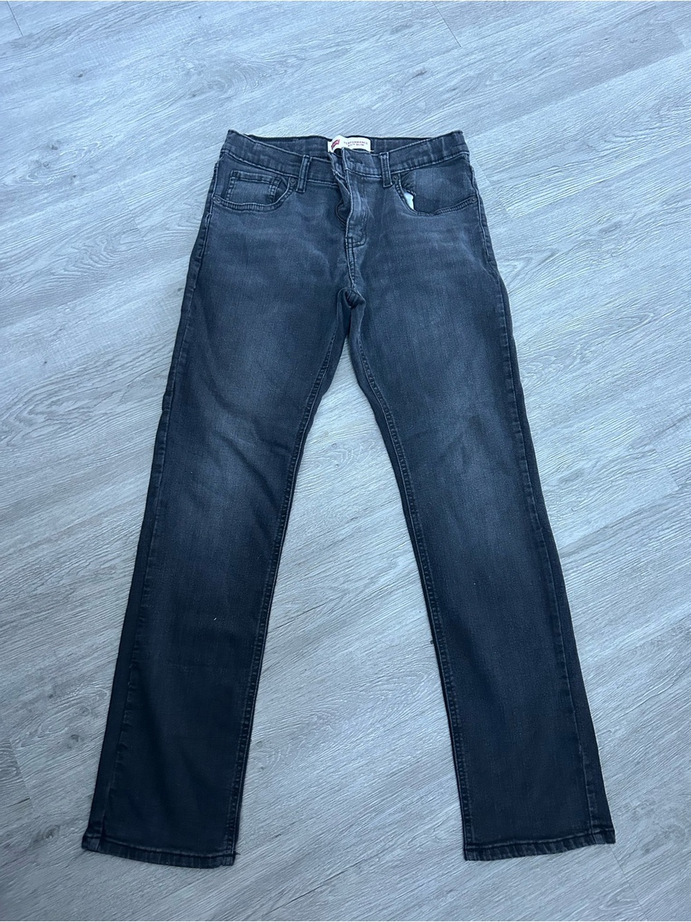 Levi’s Black Straight Jeans - Classic Dark Wash